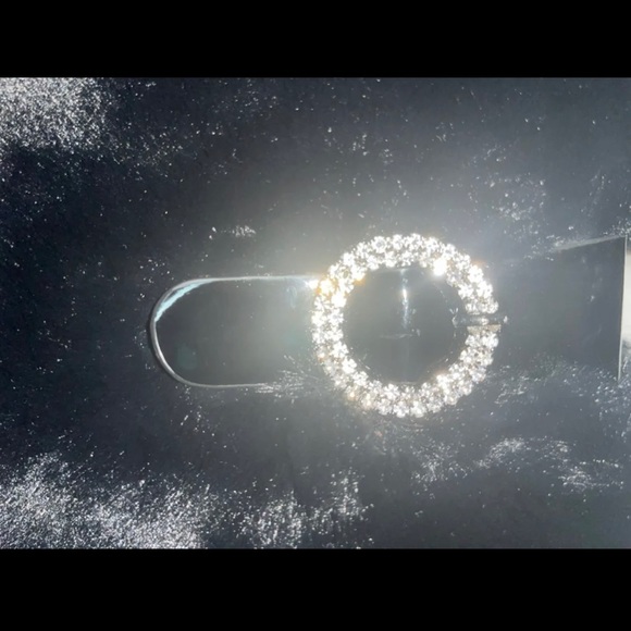 Midnight Velvet Black Sequined Buckles & Fur WMNS Boots SIZE: 10 - Picture 9 of 12